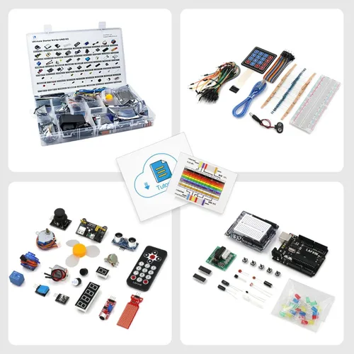 Miniatura 4 de LAFVIN Kit de inicio definitivo con placa R3 Mega2560 Mega328 Nano Compatible con Arduino IDE con tutorial