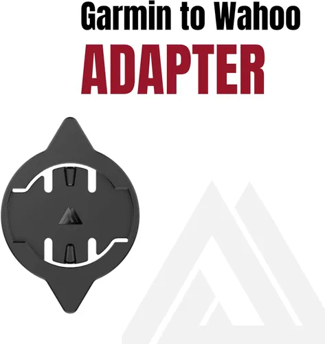 Miniatura 2 de KOM Cycling Adaptador de cuarto de vuelta compatible con computadoras Garmin a Wahoo - Monta cualquier computadora Wahoo en un soporte existente