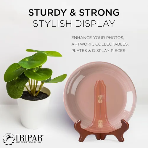 Miniatura 5 de TRIPAR Soporte de madera de 9 pulgadas para caballete de imagen