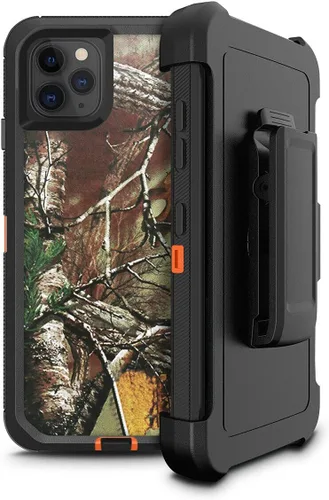Miniatura 5 de 11 Pro Max Defender - Funda protectora híbrida a prueba de golpes, diseño de doble capa, cubierta dura compatible con iPhone 11 Pro Max