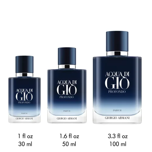 Miniatura 5 de Armani Beauty - Acqua di Giò Profondo - Parfum - Colonia para hombres - Fragancia masculina aromática y ambarizada de Fougère - Notas de bergamota