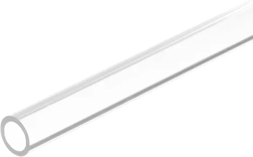 Miniatura 30 de MECCANIXITY Tubo acrílico transparente rígido redondo tubo 145 mm (5.7 ") ID 150 mm (6") OD 6" para lámparas y linternas, sistema de refrigeración