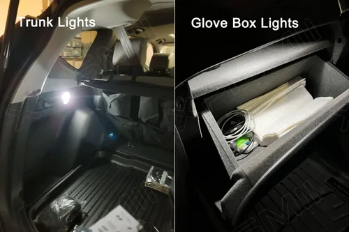 Miniatura 6 de Xpismii Kit de 13 piezas de luz LED interior Cherokee blanca de 6000 K, repuesto para Jeep Cherokee KL 2014 2015 2016 2017 2018 2019 2020