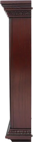 Miniatura 2 de SEIKO Reloj de pared de caoba con péndulo y campanilla