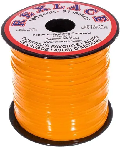 Miniatura 19 de Craft County Rexlace Plastic Craft Lace - Encaje para manualidades, 3/32 pulgadas (verde manzana)