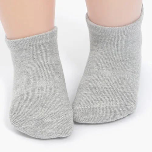 6 pares de botines de bebé calcetines de 1-3 años de color de punto viejo para niños calcetines antideslizantes niños niños calcetines