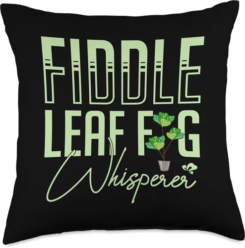 Miniatura 5 de Fiddle Leaf Fig Ficus Lyrata Care Tree Plant Soil - Almohada para interiores, 16 x 16 pulgadas, multicolor