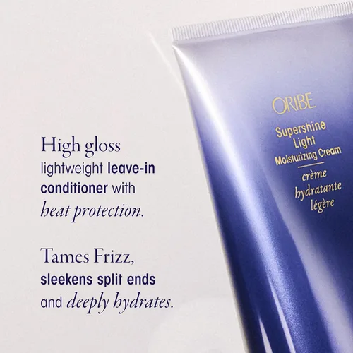 Miniatura 2 de Oribe Supershine Crema hidratante ligera para peinar – Añade brillo y suaviza el encrespamiento con protección contra el calor – Imprimación
