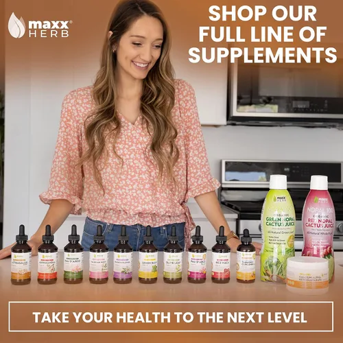 Miniatura 6 de Maxx Herb Extracto de raíz de astrágalo: la tintura líquida de máxima fuerza se absorbe mejor que las cápsulas o el polvo, para apoyo inmunológico