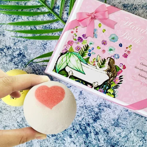 Miniatura 6 de STNTUS INNOVATIONS Bombas de baño, juego de 7 bombas de baño naturales, hechas a mano para mujeres y niños, regalos para mamá, novia, regalos