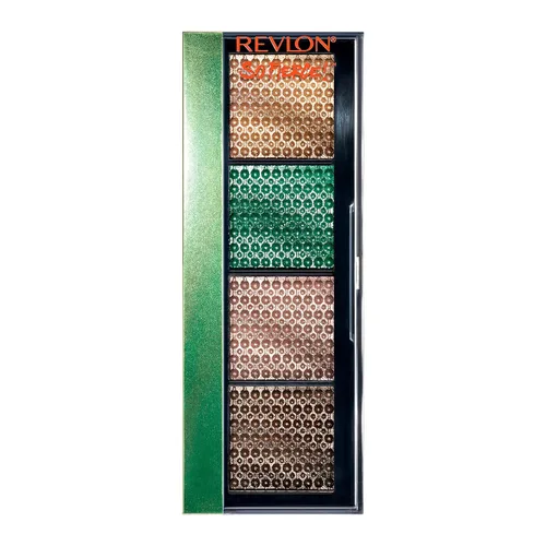 Revlon So Fierce Paleta de Sombras de Ojos Prismática, Maquillaje de Ojos, Ultra Cremoso Pigmentado en Acabados Mate y Perla Mezclables, 962 Fully