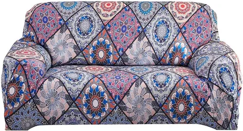 Miniatura 10 de MIFXIN Funda elástica para sofá, 1 pieza, funda elástica para sillón de 1 plaza, protector de muebles, funda elástica lavable para sala de estar