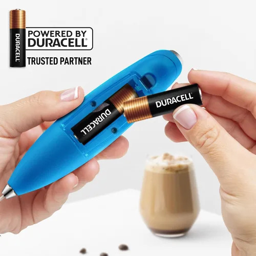 Miniatura 63 de Zulay Milk Boss Espumador de leche potente manual, hace espuma para latte, batidor para mezclar bebidas, café, miniespumador para capuchino, frappé