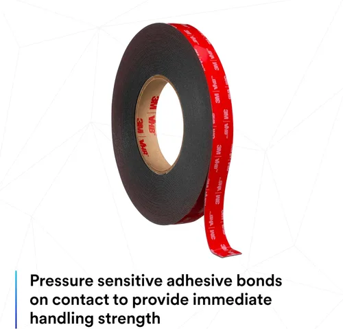 Miniatura 4 de 3M VHB Cinta de montaje resistente 5952, 0.5" de ancho x 5 yardas de longitud