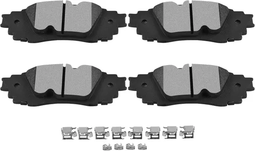 Miniatura 26 de Pastillas de freno, 4 pastillas de freno de disco de cerámica traseras ECCPP para Chevy Captiva Sport, Equinox, 10-17 para GMC Terrain, 07-09
