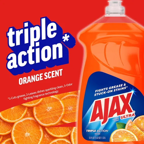 Miniatura 2 de Ajax Ultra Jabón Líquido para Platos con Fabuloso, Aroma a Lavanda, 52 Oz
