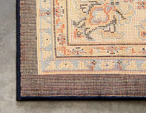 Miniatura 548 de Unique Loom Colección Sialk Hill - Alfombra de área Washington (3 pies 3 pulgadas x 5 pies 3 pulgadas, rectángulo, burdeos/crema)
