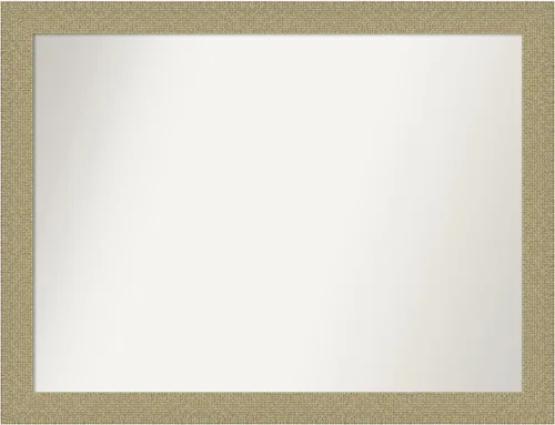 Miniatura 70 de Amanti Art Espejo de pared personalizado no biselado (24.25 x 24.25 pulgadas), marco dorado de mosaico, varios tamaños personalizados, espejo