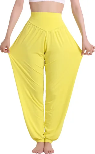 Miniatura 4 de Marca Hoerev pantalones de modal y elastano súper suave para yoga y pilates.