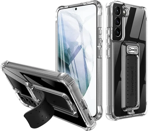 Miniatura 31 de Scooch Wingman - Funda con función atril para Samsung Galaxy S9 [protección contra caídas de 10 pies] [soporte bidireccional] funda protectora a