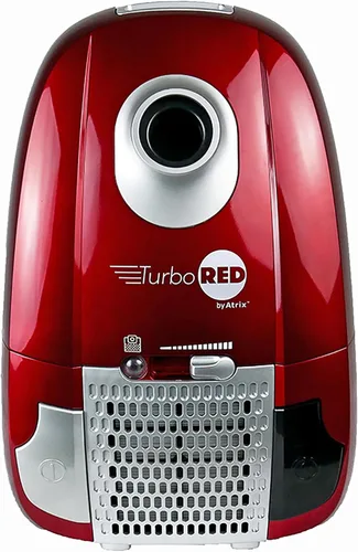 Miniatura 2 de Atrix Turbo Red AHC-1 HEPA - Potente motor de velocidad variable de 1,400 W, diseño ligero de bolsa de 6 cuartos de galón, filtración de 3 etapas