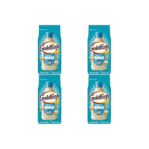 Miniatura 16 de Goldfish Mega Bites Galletas de Queso Cheddar Fuerte, Bolsa de 5.9 Oz