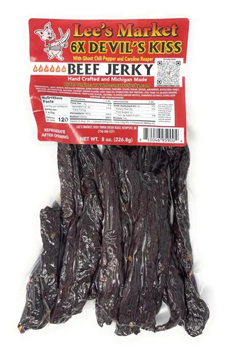 Miniatura 21 de Lee's Market Carne seca de rábano picante - Suave y tierna - Bocadillo saludable bajo en carbohidratos y sin gluten - Apto para paleo y keto