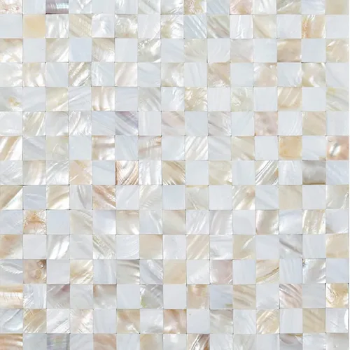 Miniatura 15 de KASARO - Calcomanías de pared, adhesivo despegable de mosaicos para salpicadero dormitorio baño, madreperla, 12 x 12 pulgadas
