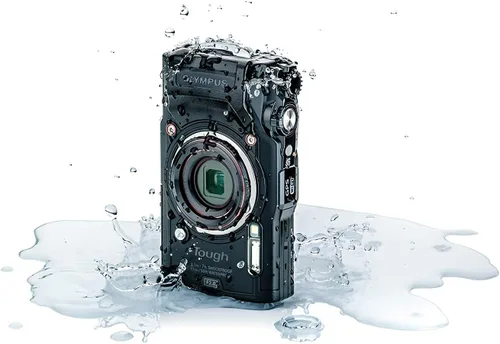 Miniatura 4 de Olympus Tough TG-6 - Cámara impermeable, color negro, paquete básico de 64 GB