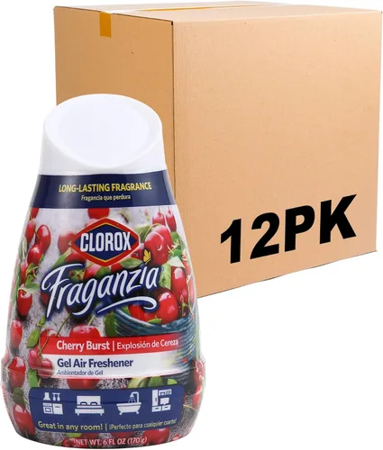 Miniatura 6 de Clorox Fraganzia Ambientador en Gel en Forma de Cono, Aroma de Orquídea Isla - Ambientador sin Enchufe, sin Batería para Habitaciones Pequeñas