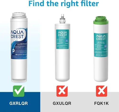 Miniatura 3 de AQUACREST GXRLQR Filtro de agua en línea para debajo del fregadero, certificado NSF/ANSI 42, reemplazo para GE SmartWater Twist and Lock In-Line