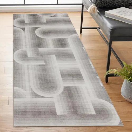 Miniatura 41 de ReaLife Rugs Alfombra Pasillo Lavable a Máquina - Sala de Estar Dormitorio Baño Cocina Entrada Oficina - Acolchada Pelo Bajo Resistente a Manchas