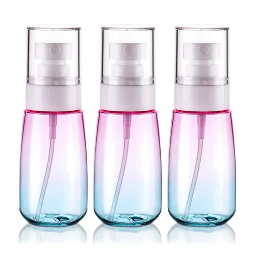 Cosywell Botellas pulverizadoras de niebla fina aprobadas por la TSA de 2 onzas y 2.0 fl oz, paquete de 3 botellas de spray de viaje a prueba de 3