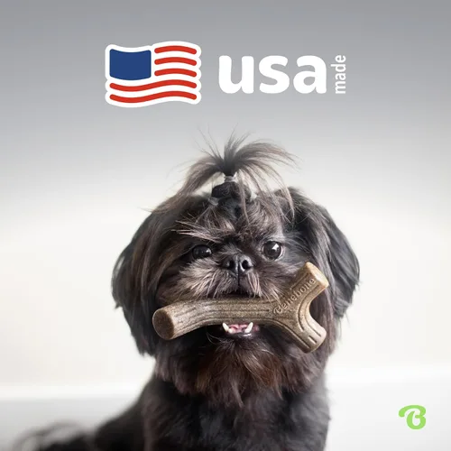 Miniatura 6 de Benebone - Paquete de 4 juguetes para masticar pequeños para perros agresivos, fabricados en Estados Unidos, para perros de 13.6 kg y menos