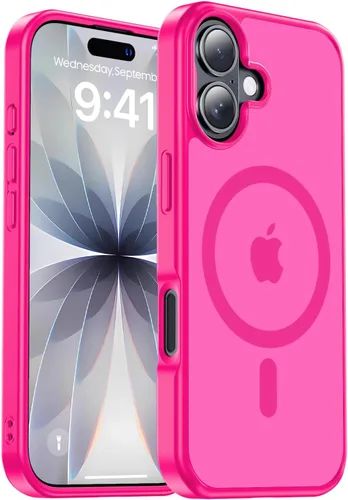 Miniatura 71 de Funda para iPhone 17 Pro Max con protector de lente de cámara [protección de grado militar de 10 pies] compatible con MagSafe a prueba de golpes