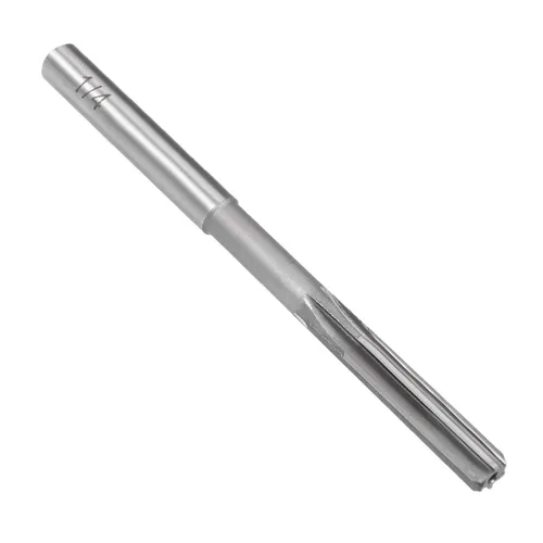 uxcell Escariador de mandril de 1/4 pulgadas, máquina de torno H7 HSS Escariador 6 flautas rectas, herramienta de corte de fresado de vástago