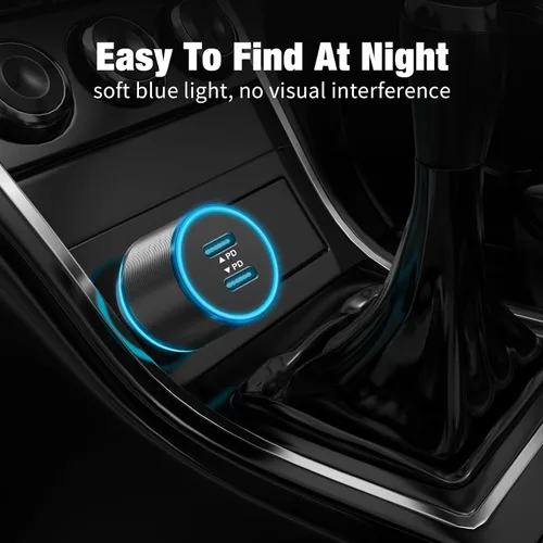 Miniatura 5 de Paquete de 6 cargadores de coche USB C, carga rápida de 40 W para iPhone 17/16 Pro Max/Plus/16 SE/15/14, Samsung Galaxy S25