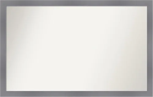 Miniatura 418 de Amanti Art Espejo personalizado, espejo de baño gris plomo a rayas, espejo de pared o espejo de tocador de baño sobre el fregadero
