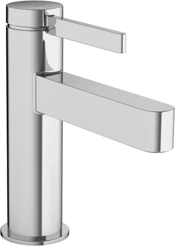 hansgrohe Finoris 76010001 - Grifo de lavabo de baño con montaje de drenaje emergente, 1.2 GPM, cromo, 76010001 Cromado