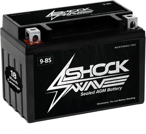 Miniatura 7 de SHOCKWAVE Batería AGM YTX5L-BS 12V 4AH 70CCA – Energía libre de mantenimiento – Compatible con Honda CRF50, Yamaha TTR110, Kawasaki KLX110, TaoTao