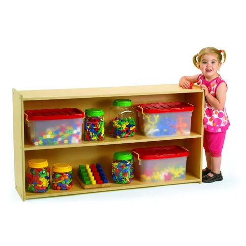 Miniatura 4 de Children's Factory Angeles Value Line - Estantería de almacenamiento de 2 estantes, organización de aula, organizador de juguetes para niños, sala