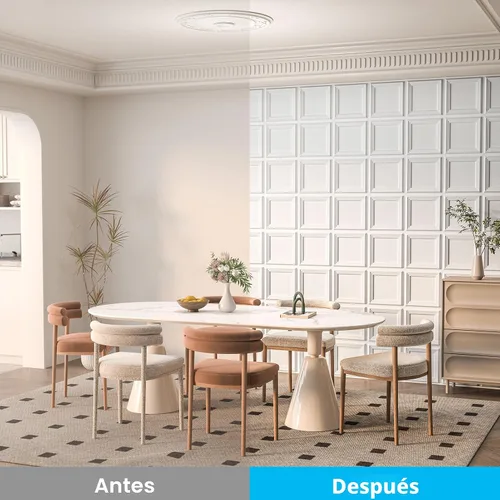 Miniatura 3 de Art3d Paquete de 33 paneles de pared decorativos con textura 3D para decoración de interiores, paneles de pared decorativos de PVC impermeables