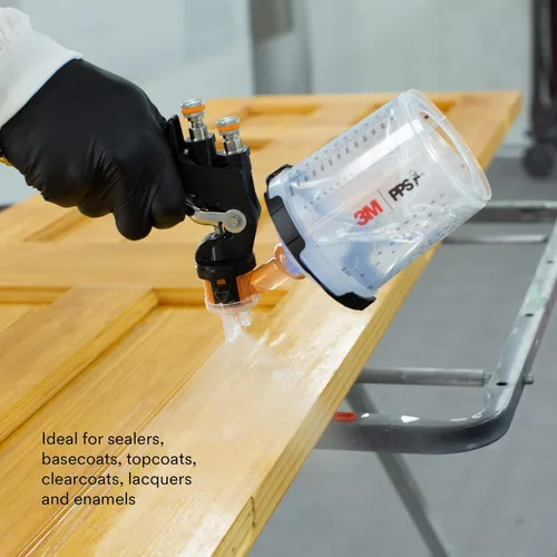 Miniatura 4 de 3M Accuspray - Recambios de boquilla de pistola de pintura para PPS 2.0, 26614, 0.0614, 0.06 pulgadas, naranja, uso con sistema de pistola