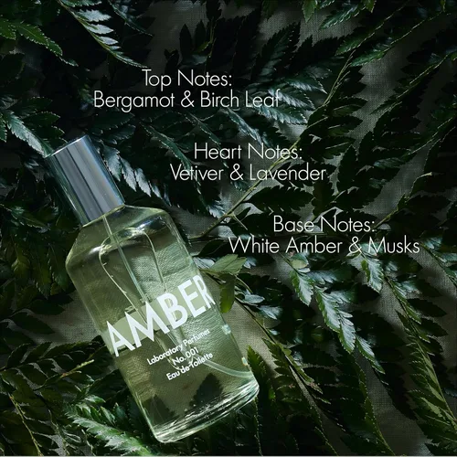 Miniatura 5 de Laboratory Perfumes Ámbar Eau de Toilette Una fragancia atemporal y evolutiva vegetación fresca, vetiver terroso y ámbar cálido Elegante sin