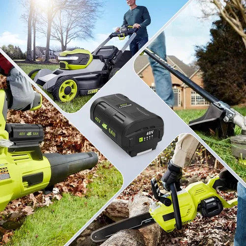 Miniatura 4 de Fancy Buying Reemplazo de batería mejorada de 6000Ah 40V para Ryobi OP4015 OP40201 OP4026 OP40261 OP4030 OP40301 OP4040 OP40401 OP4050 OP40601