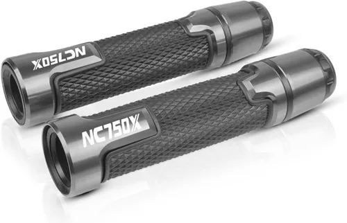 Miniatura 7 de Motocicleta para H&ONDA NC750X NC 750 X Cafe Racer 22MM aluminio plástico manillar de motocicleta manillar mango tapa extremo (color negro)