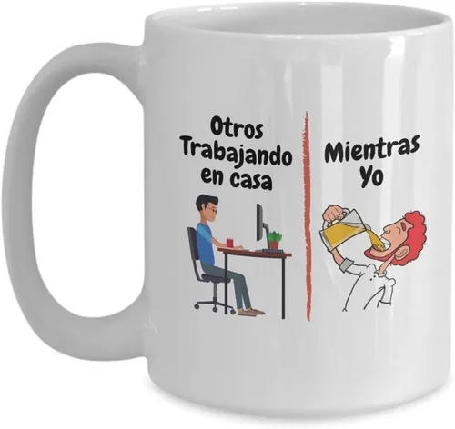 Miniatura 3 de Se Habla en Español Regalo para hombre Dimelo en Español Taza LatinPride Sopa de letras en Español Vanidades en Español Taza de Café