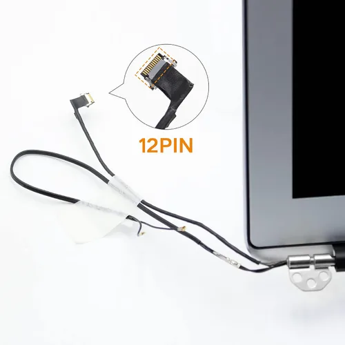 Miniatura 2 de Reemplazo de pantalla para MacBook Air A1466 de mediados de 2013 a 2017 EMC 2632 EMC 2925 EMC 3178 Pantalla LCD Montaje completo de la parte A1706 &