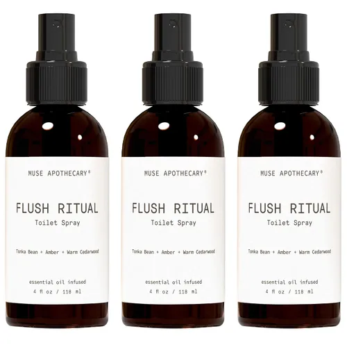 Miniatura 11 de Muse Apothecary Flush Ritual - Aerosol para inodoro aromático y refrescante, usar antes de ir, 2 onzas, infundido con aceites esenciales naturales