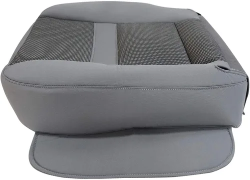 Miniatura 9 de GXARTS Funda de repuesto para asiento delantero del lado del conductor de tela gris compatible con Dodge Ram 2500 3500 4500 5500 2006 2007 2008 2009